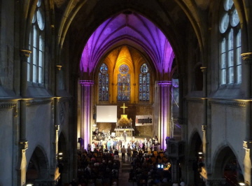 Veranstaltung in der Lukaskirche.