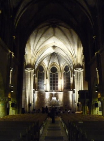 Lukaskirche bei Nacht 2014.
